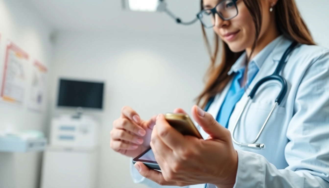 Manage prescriptions efficiently with eprescription apps for android in a modern clinic setting.